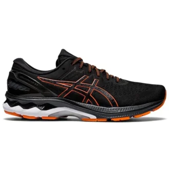 Gel-Kayano 27 4E Wide « Black Marigold Orange »