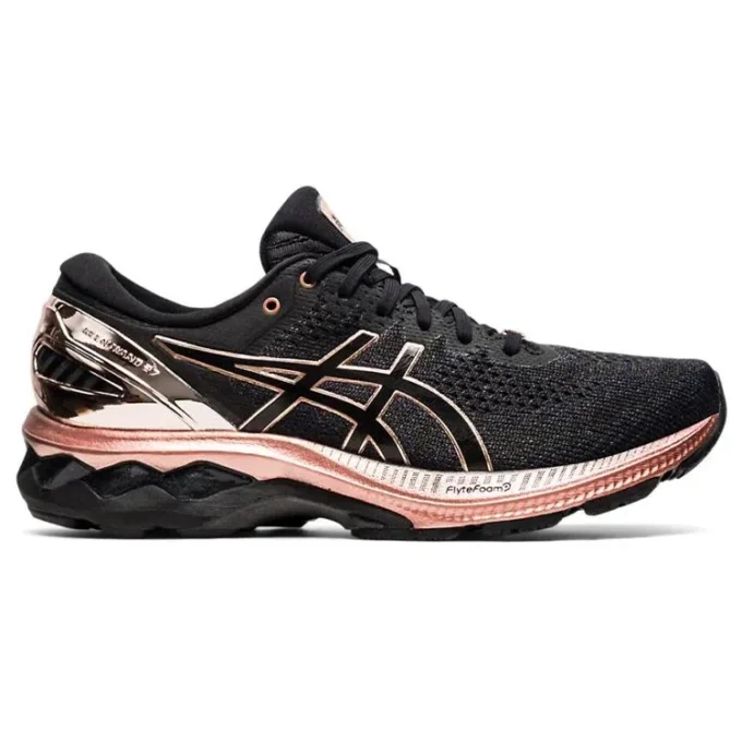 Gel-Kayano 27 « Black Rose Gold »
