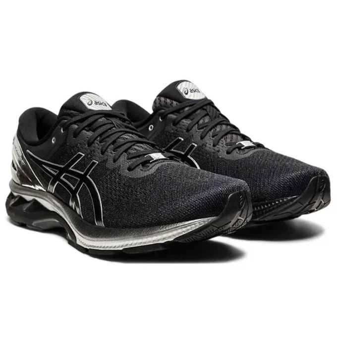 Gel-Kayano 27 Platinum « Black Pure Silver »