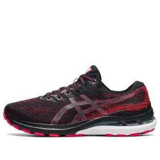 Gel-Kayano 28 4E Wide « Black Electric Red »