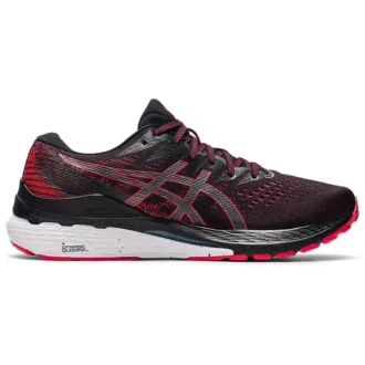 Gel-Kayano 28 4E Wide « Black Electric Red »
