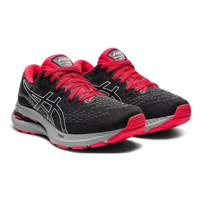 Gel-Kayano 28 « Black Electric Red »