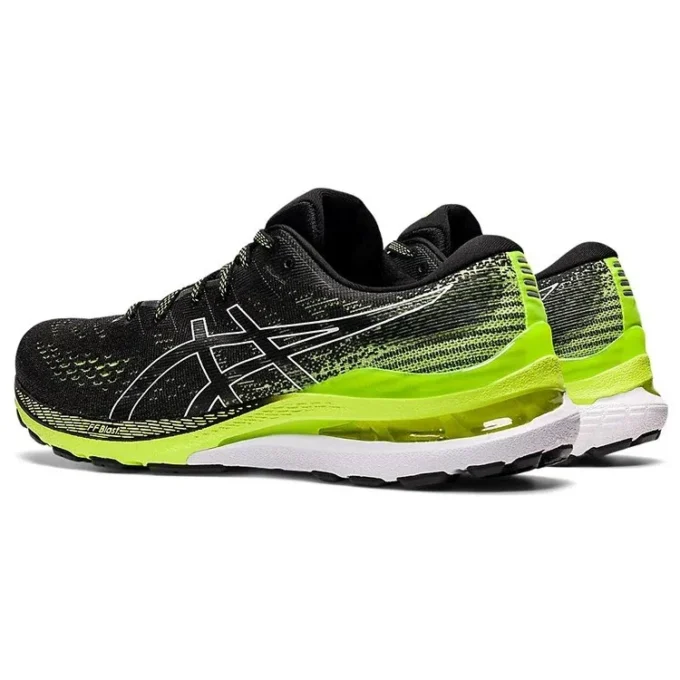 Gel-Kayano 28 « Noir Vert Hazard »