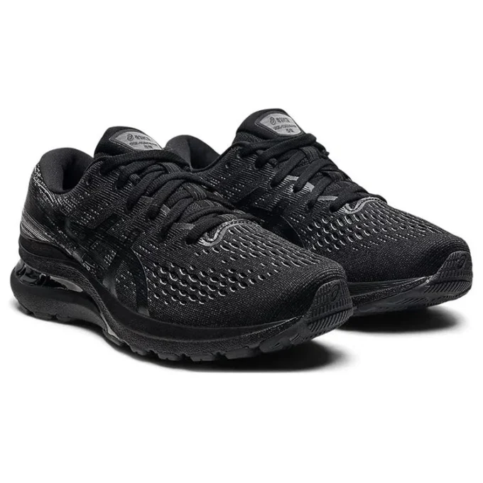 Gel-Kayano 28 Wide « Black Graphite Grey »