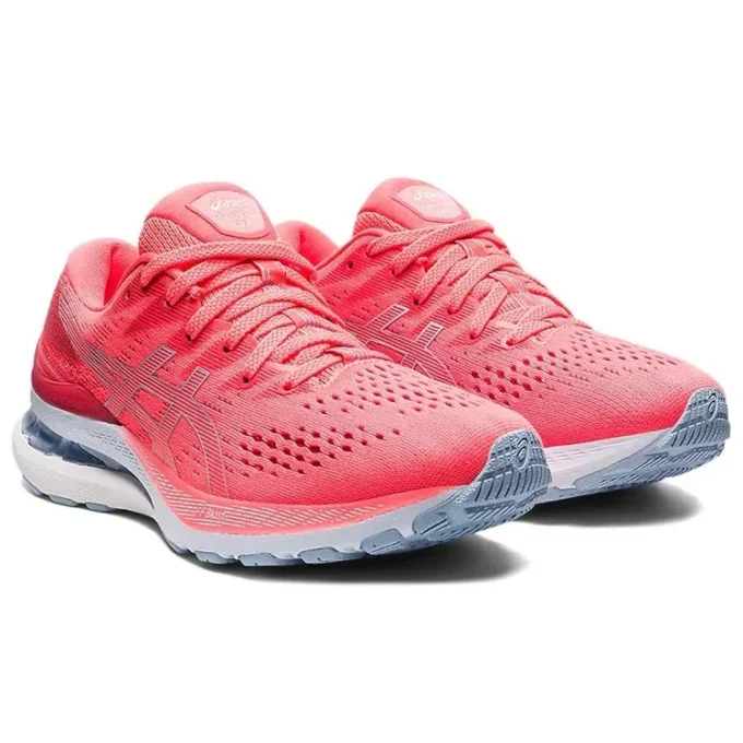 Gel-Kayano 28 Wide « Blazing Coral Mist »