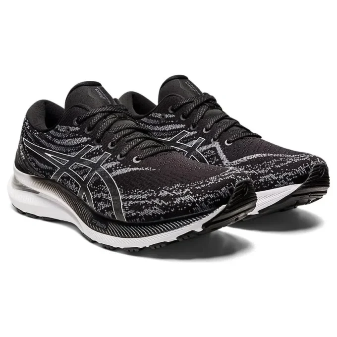 Gel-Kayano 29 4E Wide « Black White »