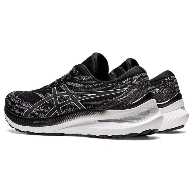 Gel-Kayano 29 4E Wide « Black White »