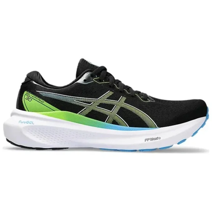 Gel-Kayano 30 « Black Electric Lime »