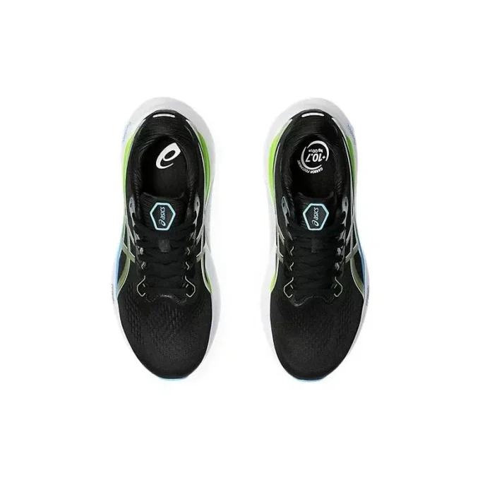Gel-Kayano 30 « Black Electric Lime »
