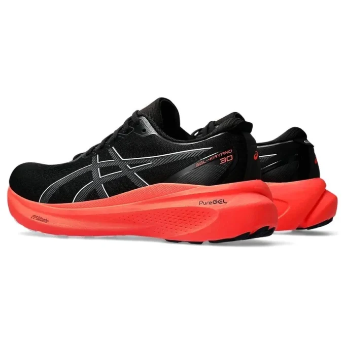 Gel-Kayano 30 « Black Sunrise Red »