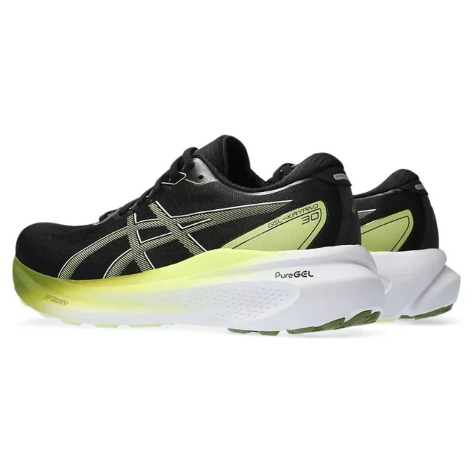 Gel-Kayano 30 Extra Wide « Black Glow Yellow »