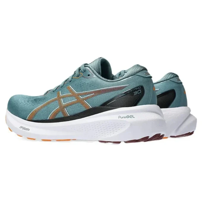 Gel-Kayano 30 « Foggy Teal Bright Orange »