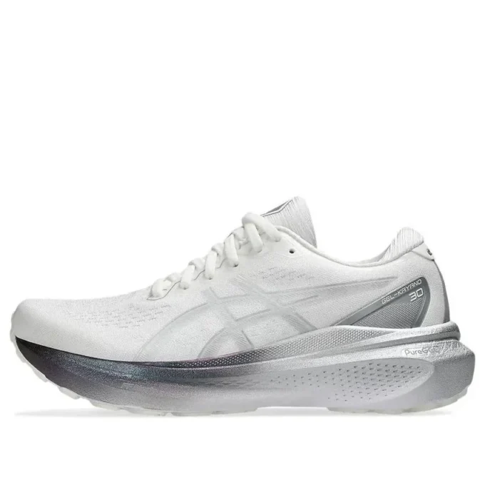Gel-Kayano 30 Platinum « Real White Pure Silver »