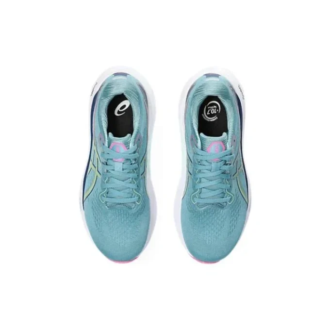 Gel-Kayano 30 Wide « Gris, bleu et vert citron »