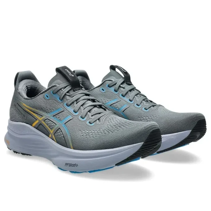 Gel-Kayano 32 « Gris acier / Bleu égéen »
