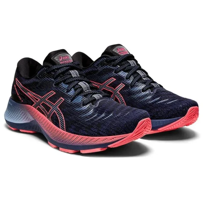 Gel-Kayano Lite 2 « Thunder Blue Blazing Coral »
