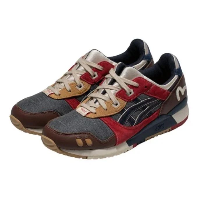 Gel-Lyte 3 x EVISU « Rouge Gris Marron »