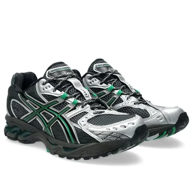 Gel-Nimbus 10.1 « Gris obsidienne/Vert basilic »