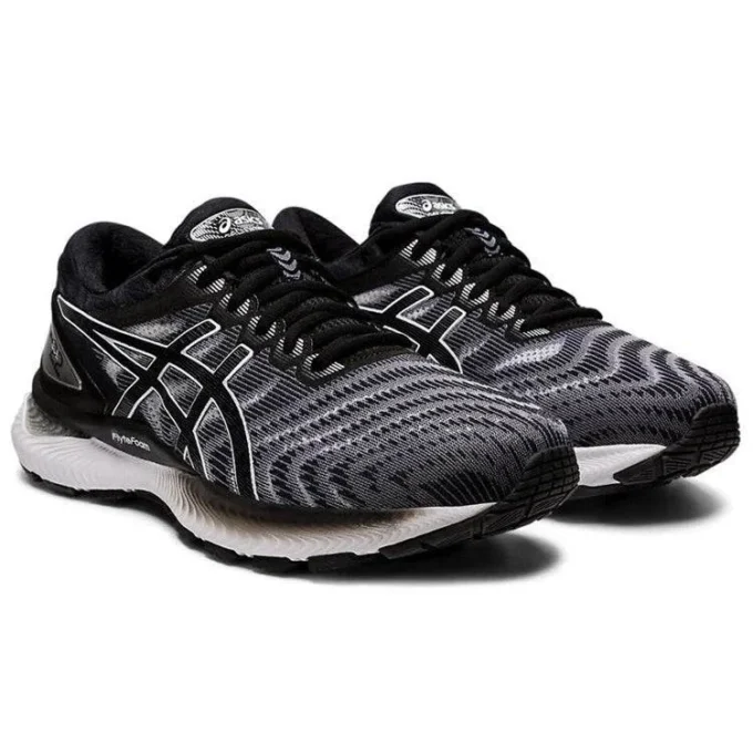 Gel-Nimbus 22 Wide « White Black »