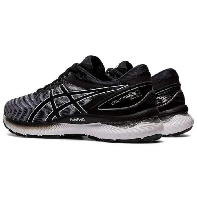 Gel-Nimbus 22 Wide « White Black »