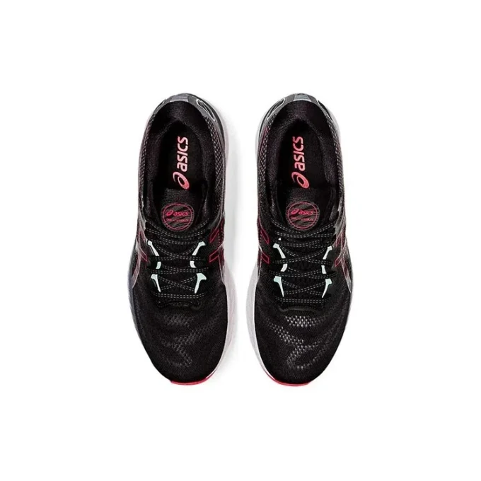 Gel-Nimbus 23 2E Wide « Noir Rouge Électrique »