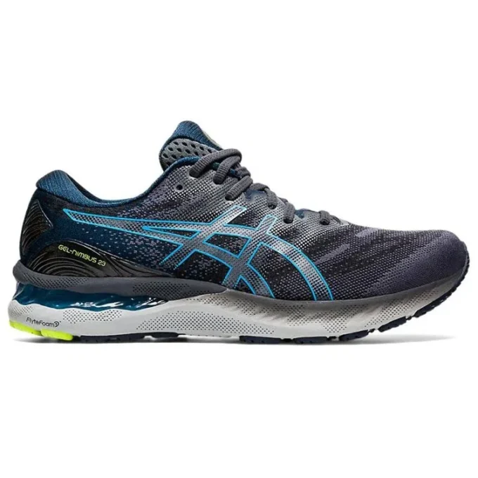 Gel-Nimbus 23 4E Wide « Carrier Grey Digital Aqua »