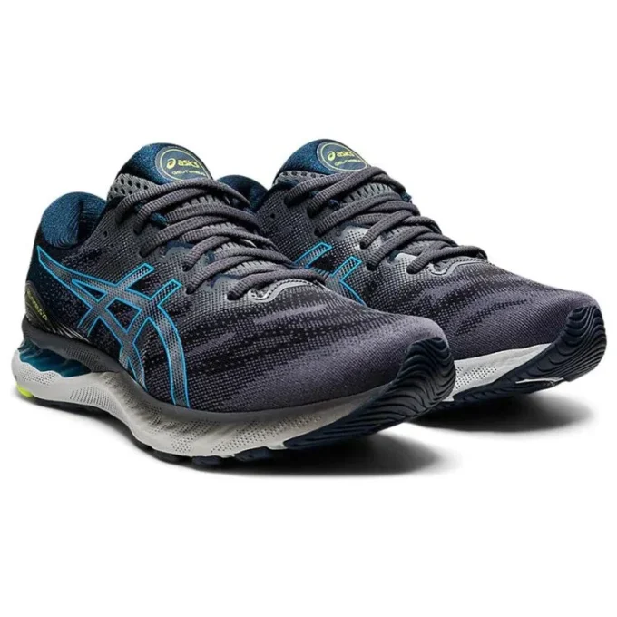 Gel-Nimbus 23 4E Wide « Carrier Grey Digital Aqua »