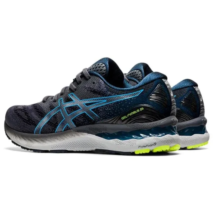 Gel-Nimbus 23 4E Wide « Carrier Grey Digital Aqua »