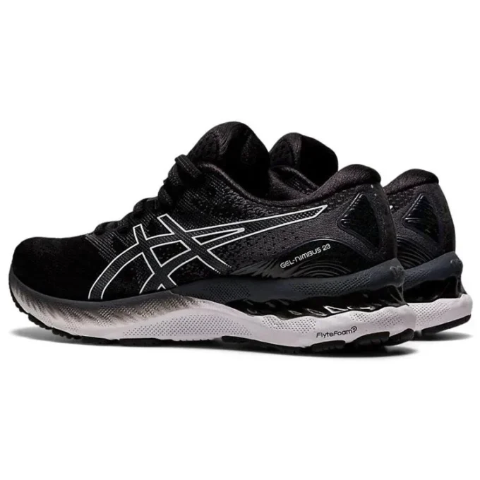 Gel-Nimbus 23 Wide « Black White »