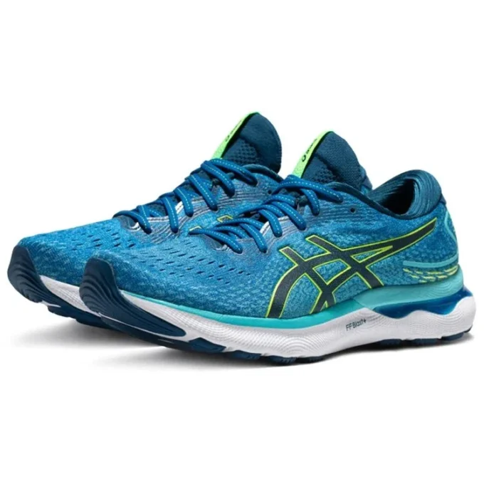 Gel-Nimbus 24 2E Wide « Lake Drive Hazard Green »