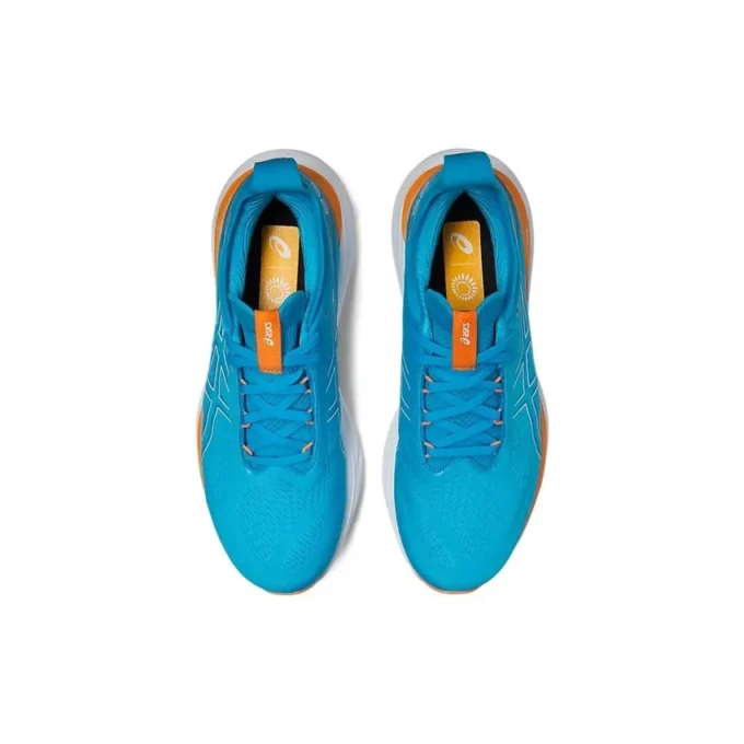 Gel-Nimbus 25 4E Wide « Island Blue »