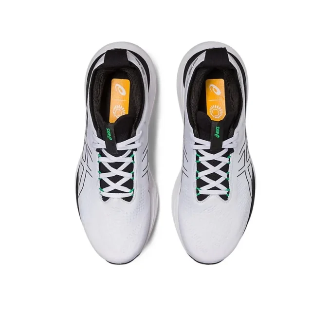 Gel-Nimbus 25 « Blanc Noir Vert »