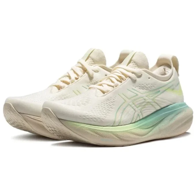 Gel-Nimbus 25 « Cream White Green »