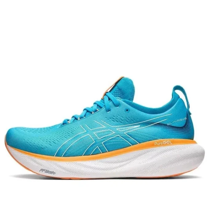 Gel-Nimbus 25 « Island Blue Sun Peach »