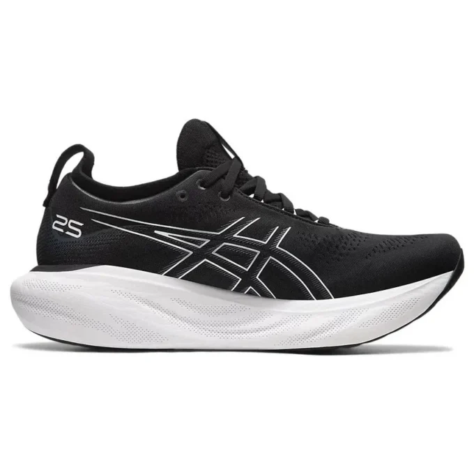 Gel-Nimbus 25 « Noir Argent pur »