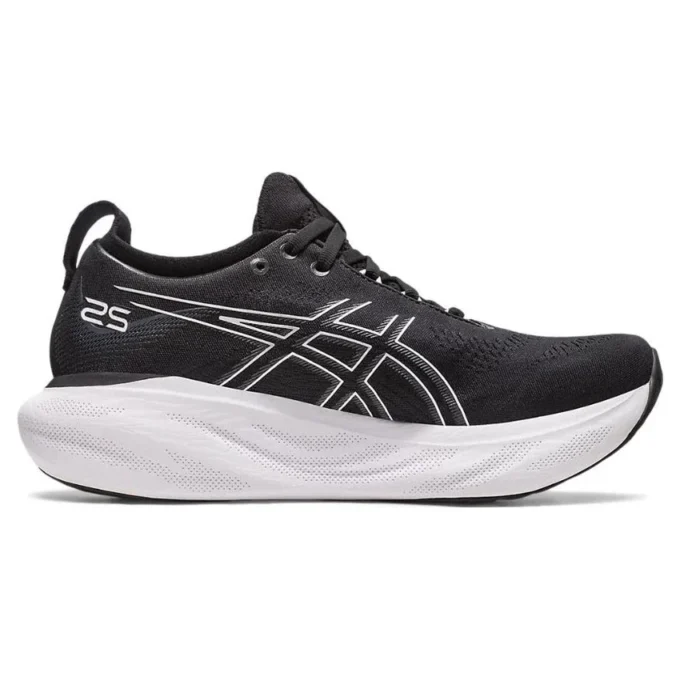 Gel-Nimbus 25 « Noir Argent pur »
