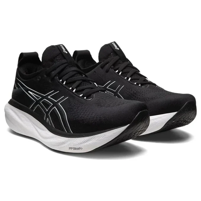 Gel-Nimbus 25 « Noir Argent pur »