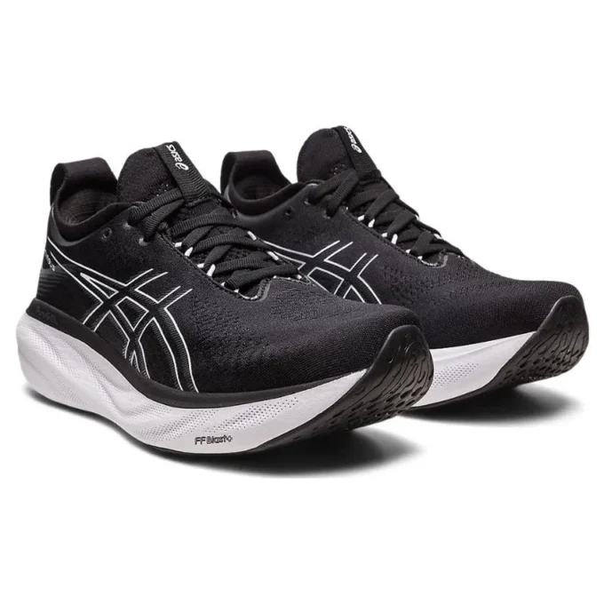 Gel-Nimbus 25 « Noir Argent pur »