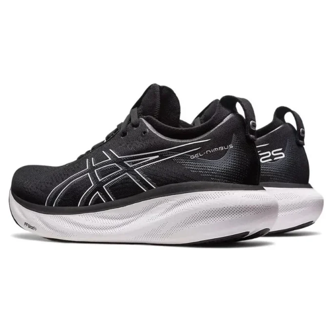 Gel-Nimbus 25 « Noir Argent pur »