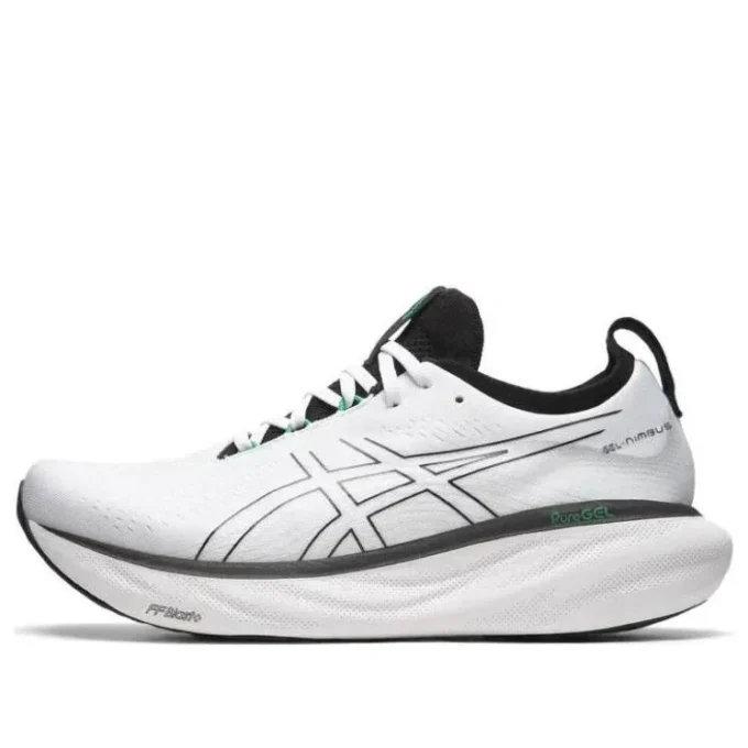 Gel-Nimbus 25 « Blanc Noir Vert »