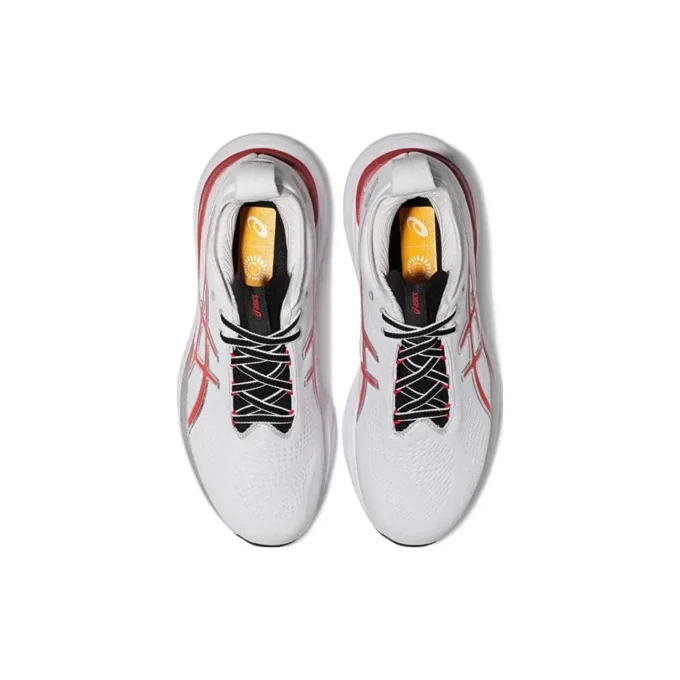 Gel-Nimbus 25 « White Classic Red »