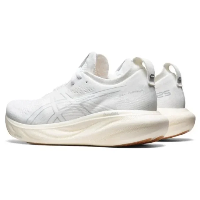Gel-Nimbus 25 « White Silver »