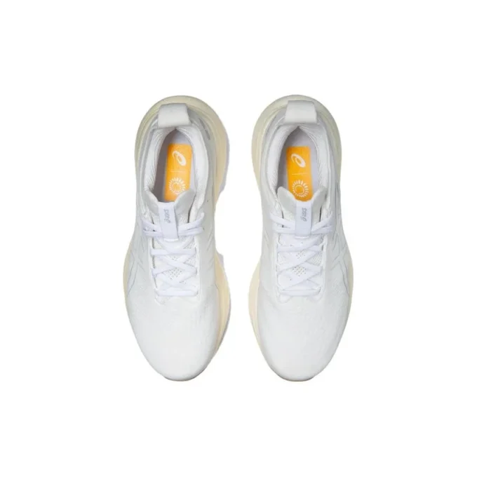 Gel-Nimbus 25 « White Silver »