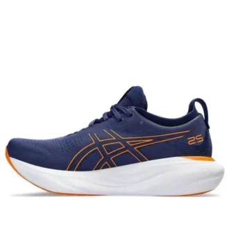 Gel-Nimbus 25 Wide « Deep Ocean Bright Orange »
