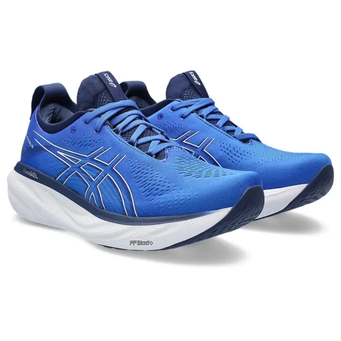 Gel-Nimbus 25 Wide « Illusion Blue Pure Silver »