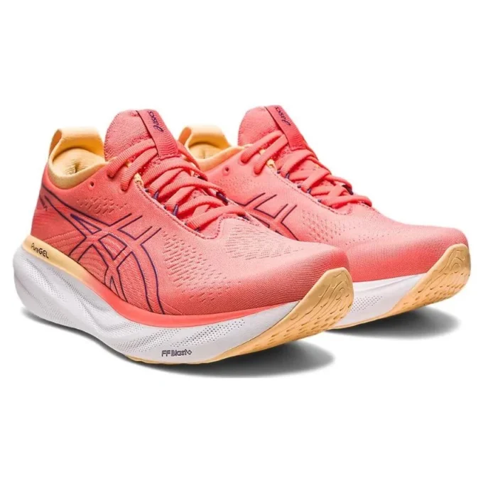 Gel-Nimbus 25 « Papaya Dusty Purple »