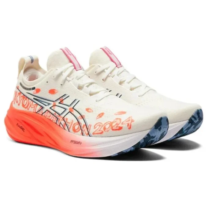 Gel-Nimbus 26 Tokyo « White Flash Coral »