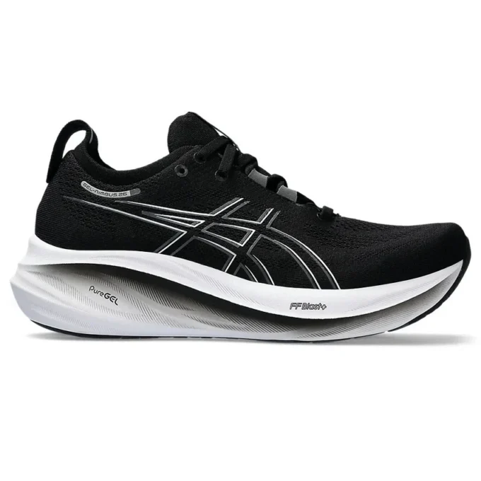 Gel-Nimbus 26 Wide « Black Graphite Grey »