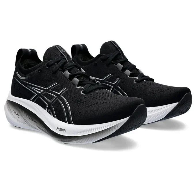 Gel-Nimbus 26 Wide « Black Graphite Grey »
