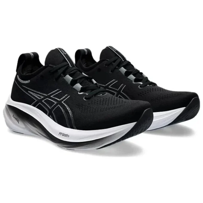 Gel-Nimbus 26 Wide « Black Graphite Grey »